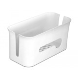 DeLOCK 18290 organizer per cavi Pavimento Scatola portacavi Grigio, Bianco 1 pezzo(i) bianco/grigio, Scatola portacavi, Pavimento, Plastica, Grigio, Bianco