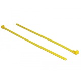 DeLOCK 18761 fascetta Fascetta sganciabile Nylon Giallo 100 pezzo(i) giallo, Fascetta sganciabile, Nylon, Giallo, 30 cm, 7,6 mm, 100 pezzo(i)