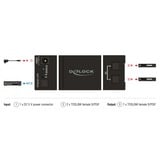 DeLOCK 18767 commutatore audio Nero, Interruttore Nero, 41 mm, 50 mm, 21 mm, 100-240 V, 50 - 60 Hz, 5 V