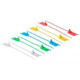 DeLOCK 18826 fascetta Fascetta sganciabile Plastica Colori assortiti 10 pezzo(i), Fascette ferma-cavo Fascetta sganciabile, Plastica, Colori assortiti, 20,5 cm, 2,8 mm, 10 pezzo(i)