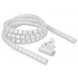 DeLOCK 18841 cavo proiettore Canalina per protezione cavi da pavimento Bianco bianco, Canalina per protezione cavi da pavimento, Bianco, Polietilene, 2,5 m, 2,5 cm