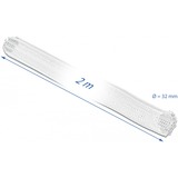 DeLOCK 20703 guaina per cavo Bianco, Tubo flessibile bianco, Bianco, Poliestere, -40 - 125 °C, 1 pezzo(i), 94V-2, VW-1, Cina