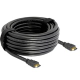 DeLOCK 20m, HDMI - HDMI cavo HDMI HDMI tipo A (Standard) Nero Nero, HDMI - HDMI, 20 m, HDMI tipo A (Standard), HDMI tipo A (Standard), 4096 x 2160 Pixel, 10,2 Gbit/s, Nero