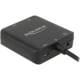 DeLOCK 62784 convertitore audio Nero Nero, Micro-USB B, 16 / 20 / 24 bit, 32 / 44.1 / 48 / 88.2 / 96 kHz