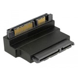 DeLOCK 63943 adattatore per inversione del genere dei cavi SATA 22 pin Nero Nero, SATA 22 pin, SATA 22 pin, Nero