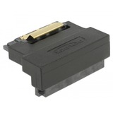 DeLOCK 63943 adattatore per inversione del genere dei cavi SATA 22 pin Nero Nero, SATA 22 pin, SATA 22 pin, Nero