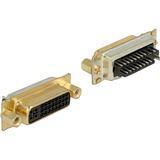 DeLOCK 65884 cavo di collegamento DVI 24+5 Nero, Oro argento, DVI 24+5, Nero, Oro, Oro, 36,8 mm, 14,2 mm, 17,7 mm