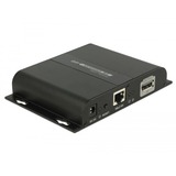 DeLOCK 65946 moltiplicatore AV Ricevitore AV Nero, Estensione DisplayPort Nero, Ricevitore AV, 200 m, Cablato, Nero, HDCP
