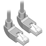 DeLOCK 83513 cavo di rete Grigio 0,5 m Cat6a S/FTP (S-STP) grigio, 0,5 m, Cat6a, S/FTP (S-STP), RJ-45, RJ-45