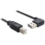 DeLOCK 85167 cavo USB 0,5 m USB 2.0 USB A USB B Nero Nero, 0,5 m, USB A, USB B, USB 2.0, Maschio/Maschio, Nero