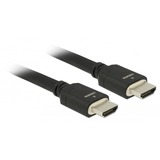 DeLOCK 85296 cavo HDMI 5 m HDMI tipo A (Standard) Nero Nero, 5 m, HDMI tipo A (Standard), HDMI tipo A (Standard), Compatibilità 3D, 48 Gbit/s, Nero