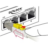 DeLOCK 85330 cavo di rete Bianco 0,5 m Cat6a S/FTP (S-STP) bianco, 0,5 m, Cat6a, S/FTP (S-STP), RJ-45, RJ-45