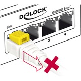 DeLOCK 85330 cavo di rete Bianco 0,5 m Cat6a S/FTP (S-STP) bianco, 0,5 m, Cat6a, S/FTP (S-STP), RJ-45, RJ-45