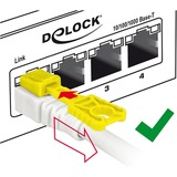 DeLOCK 85330 cavo di rete Bianco 0,5 m Cat6a S/FTP (S-STP) bianco, 0,5 m, Cat6a, S/FTP (S-STP), RJ-45, RJ-45