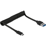 DeLOCK 85349 cavo USB 1,2 m USB 3.2 Gen 2 (3.1 Gen 2) USB A USB C Nero Nero, 1,2 m, USB A, USB C, USB 3.2 Gen 2 (3.1 Gen 2), 10000 Mbit/s, Nero