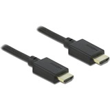 DeLOCK 85386 cavo HDMI 0,5 m HDMI tipo A (Standard) Nero Nero, 0,5 m, HDMI tipo A (Standard), HDMI tipo A (Standard), Compatibilità 3D, 48 Gbit/s, Nero