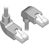 DeLOCK 85870 cavo di rete Grigio 0,5 m Cat6a S/FTP (S-STP) grigio, 0,5 m, Cat6a, S/FTP (S-STP), RJ-45, RJ-45