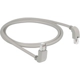 DeLOCK 85871 cavo di rete Grigio 1 m Cat6a S/FTP (S-STP) grigio, 1 m, Cat6a, S/FTP (S-STP), RJ-45, RJ-45