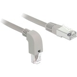 DeLOCK 85874 cavo di rete Grigio 1 m Cat6a S/FTP (S-STP) grigio, 1 m, Cat6a, S/FTP (S-STP), RJ-45, RJ-45