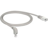 DeLOCK 85874 cavo di rete Grigio 1 m Cat6a S/FTP (S-STP) grigio, 1 m, Cat6a, S/FTP (S-STP), RJ-45, RJ-45