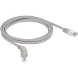 DeLOCK 85875 cavo di rete Grigio 2 m Cat6a S/FTP (S-STP) grigio, 2 m, Cat6a, S/FTP (S-STP), RJ-45, RJ-45