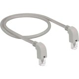 DeLOCK 85876 cavo di rete Grigio 0,5 m Cat6a S/FTP (S-STP) grigio, 0,5 m, Cat6a, S/FTP (S-STP), RJ-45, RJ-45