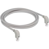 DeLOCK 85878 cavo di rete Grigio 2 m Cat6a S/FTP (S-STP) grigio, 2 m, Cat6a, S/FTP (S-STP), RJ-45, RJ-45