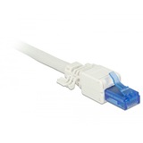 DeLOCK 86417 cavo di collegamento RJ-45 Blu, Bianco bianco, RJ-45, Blu, Bianco, Cat6a, U/UTP (UTP), 18 mm, 52,8 mm