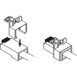 DeLOCK 86446 cavo di collegamento turchese, 40 pz