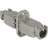 DeLOCK 86466 cavo di collegamento 2 x LSA Acciaio inossidabile argento, 2 x LSA, Acciaio inossidabile, Cat6, U/FTP (STP), 23/24, 28 mm