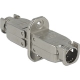 DeLOCK 86466 cavo di collegamento 2 x LSA Acciaio inossidabile, Frizione argento, 2 x LSA, Acciaio inossidabile, Cat6, U/FTP (STP), 23/24, 28 mm