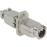 DeLOCK 86467 cavo di collegamento 2 x LSA Acciaio inossidabile, Frizione argento, 2 x LSA, Acciaio inossidabile, Cat6a, S/UTP (STP), 23/24, 28 mm