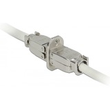 DeLOCK 86467 cavo di collegamento 2 x LSA Acciaio inossidabile, Frizione argento, 2 x LSA, Acciaio inossidabile, Cat6a, S/UTP (STP), 23/24, 28 mm