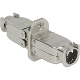 DeLOCK 86467 cavo di collegamento 2 x LSA Acciaio inossidabile, Frizione argento, 2 x LSA, Acciaio inossidabile, Cat6a, S/UTP (STP), 23/24, 28 mm
