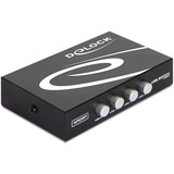 DeLOCK 87634 switch seriali Cablato, USB switcher Cablato, 112 x 67 x 29 mm
