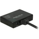 DeLOCK 87700 ripartitore video HDMI 2x HDMI Nero, HDMI, 2x HDMI, Nero, 0,6 m, 3840 x 2160