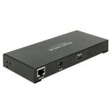 DeLOCK 87732 convertitore video 3840 x 2160 Pixel, Switch HDMI 3840 x 2160 Pixel, 1920 x 1080,3840 x 2160 Pixel, 3840 x 2160 Pixel, Nero, Metallo, HDMI/RJ-45