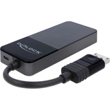 DeLOCK 87737 ripartitore video DisplayPort 3x DisplayPort, Separatori DisplayPort Nero, DisplayPort, 3x DisplayPort, 7680 x 4320 Pixel, Nero, 30 Hz, 0,125 m