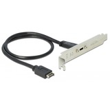 DeLOCK 89936 cavo USB 0,5 m USB 3.2 Gen 2 (3.1 Gen 2) USB A USB C Nero Nero, 0,5 m, USB A, USB C, USB 3.2 Gen 2 (3.1 Gen 2), 10000 Mbit/s, Nero