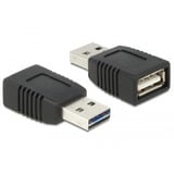 DeLOCK EASY-USB Nero, Adattatore Nero, USB, USB, Nero