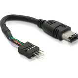 FireWire Cable 0,016 m Nero, Cavo