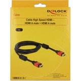 DeLOCK HDMI 1.3b Cable 3.0m cavo HDMI 3 m HDMI tipo A (Standard) Nero Nero, 3 m, HDMI tipo A (Standard), HDMI tipo A (Standard), Nero