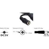 DeLOCK USB3.0-A - USB3.0-A, 10m cavo USB USB 3.2 Gen 1 (3.1 Gen 1) USB A Nero, Cavo di prolunga Nero, 10m, 10 m, USB A, USB A, USB 3.2 Gen 1 (3.1 Gen 1), Maschio/Femmina, Nero