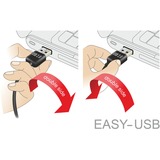 DeLOCK USB 2.0 5m cavo USB USB A Micro-USB B Nero Nero, 5 m, USB A, Micro-USB B, USB 2.0, Maschio/Maschio, Nero