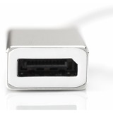 Digitus Adattatore grafico DisplayPort USB Type-C™ 4K bianco/Argento, 3840 x 2160 Pixel