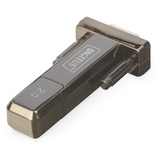 Digitus Adattatore seriale USB 2.0 Nero, D-Sub, USB, Nero