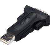 Digitus Adattatori per inversione del genere dei cavi Nero, USB 2.0, RS-485, 0,8 m, Nero