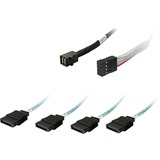HighPoint 8643-4SATA-1M, Adattatore Nero