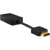 ICY BOX IB-AC502 VGA (D-Sub) HDMI tipo A (Standard) Nero Nero, VGA (D-Sub), HDMI tipo A (Standard), Maschio, Femmina, Nero