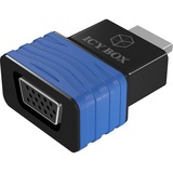 ICY BOX IB-AC516 HDMI VGA Nero, Blu Nero/Blu, HDMI, VGA, Nero, Blu